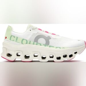 Size 10 - New Women's ON CLOUDMONSTER White/Lima